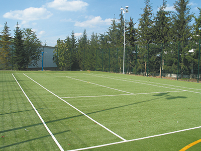 Универсальная спортивная площадка. Теннис + мини-футбол