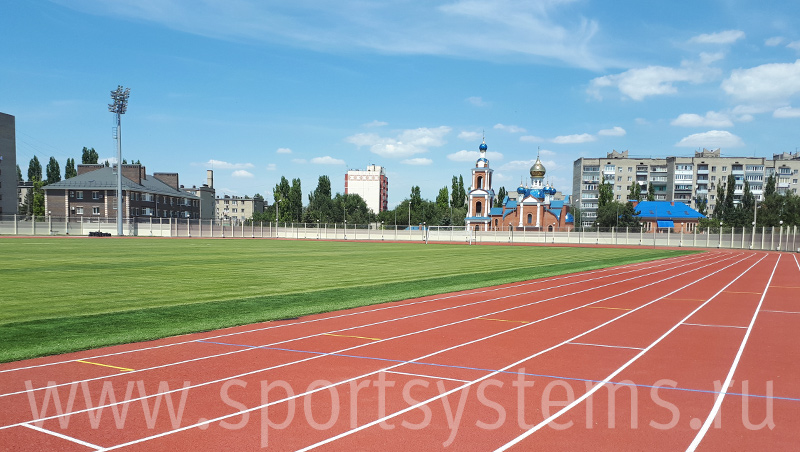 Футбольный стадион в г. Азов - Тренировочная площадка к ЧМ2018 | Компания Флоордизайн