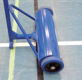 Передвижные стойки для бадминтона со встроенными противовесами, синего цвета, одобрены TÜV