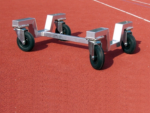 Транспортировочные тележки для тренировочных и юниорских футбольных ворот