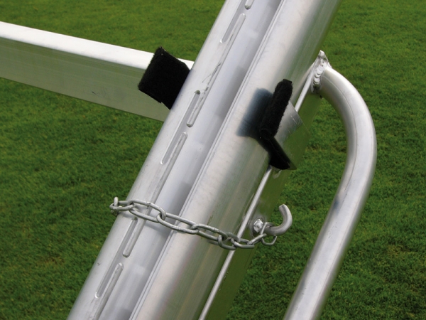 Тележки для транспортировки тренировочных и юниорских ворот, сделаны из высококачественных алюминиевых профилей