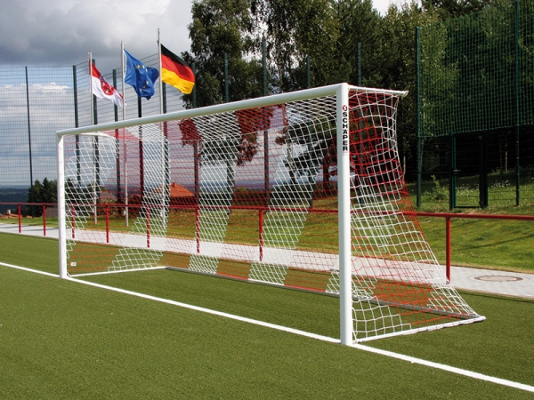 Футбольные ворота тип № 2, сделаны из высококачественных алюминиевых профилей